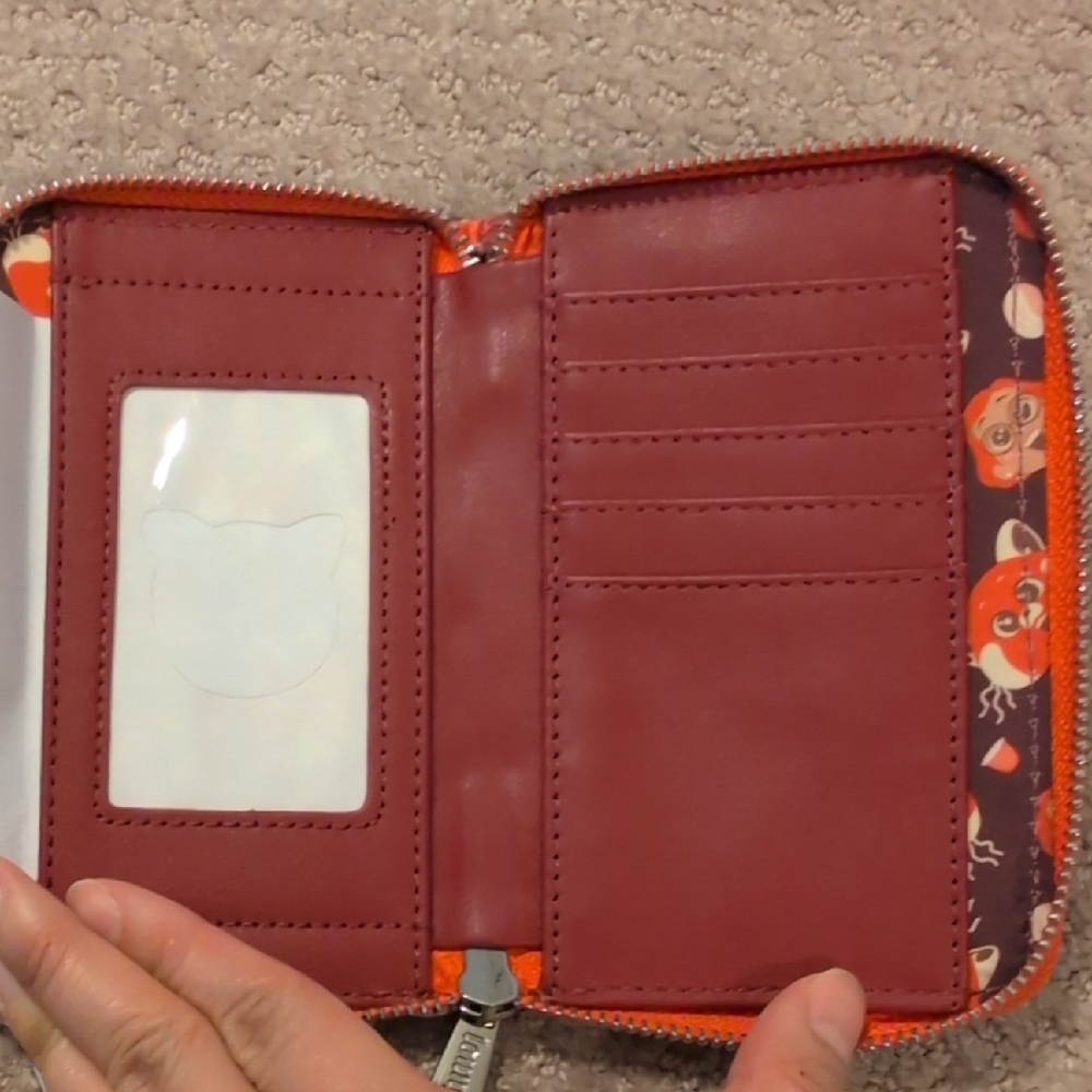 Loungefly Disney Turning Red Panda Wallet NWT - Picture 7 of 8